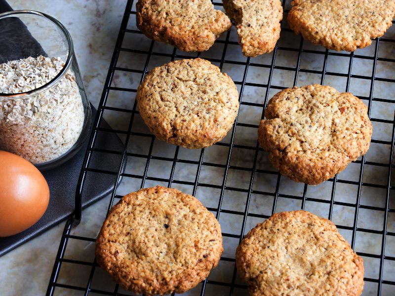 Cómo hacer galletas de avena y miel - ¡Receta casera, fácil y muy saludable!